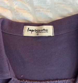Boutique Purple Gameday Romper thumbnail 3