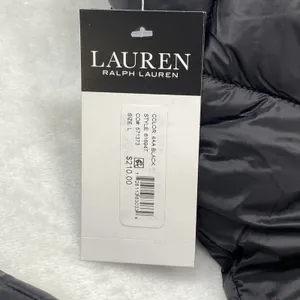 Lauren Ralph Lauren Black Label Puffer Jacket Black Womens L NWT thumbnail 6