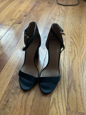 Black block heels Size 6 thumbnail 1