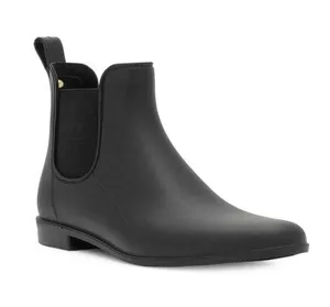 Sam Edelman Tinsley Rubber Chelsea Boots in Black Matte Size 6 thumbnail 2