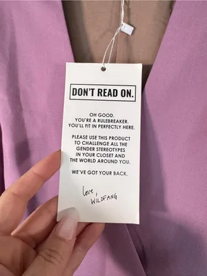 Wildfang Purple The Empower High Waisted V Neck Wide Leg Jumpsuit Womens 10 NWT thumbnail 11