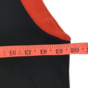 HARLEY DAVIDSON Full Zip Top Women L Black/Orange 2005 Festival Moto Biker VTG thumbnail 13