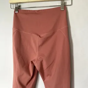 Girlfriend Collective pink leggings‎ women's size small full length athletic thumbnail 5