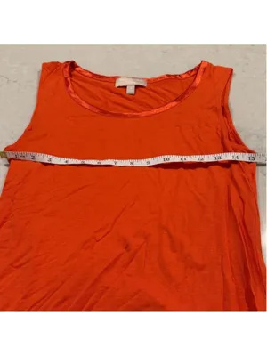 Banana Republic Orange Sleeveless Top Medium thumbnail 8