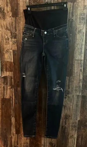 Gap NWT women's maternity blue jeans size 25 thumbnail 1