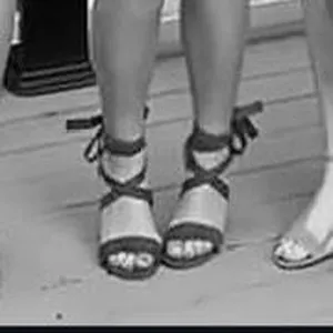 red strappy heels from amazon, wore for hoco and don’t need anymore thumbnail 4