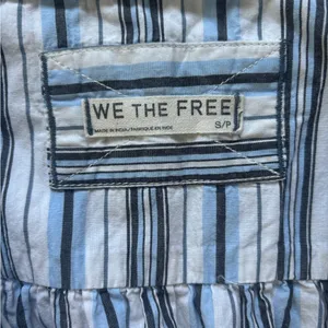 We the Free Pop Prep Striped Shirt small coastal preppy‎ vacation beach thumbnail 9
