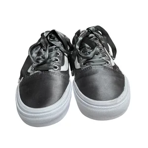 Vans Old Skool Satin Lux Gray Sneakers Women's Size 6.5 thumbnail 6
