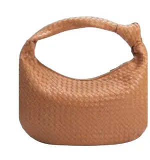 Melie Bianco Brigitte Handle Bag Carmel Vegan Leather Quiet Luxury thumbnail 1