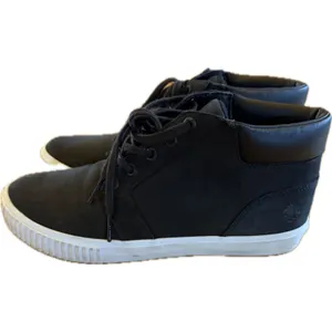 Timberland Womens 8.5 Chukka Sneaker Boots Black Lace Up Ankle High Top‎ thumbnail 5