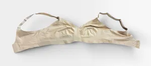 Shapermint Essentials Wireless Bra M Beige Seamless Comfort Smoothing Bra‎ thumbnail 1