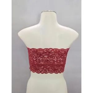 Love Tree Whimsy Romantic Boudoir Bridal Cottage Lingerie Lace Bandeau Small thumbnail 2