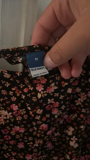 Old Navy Multicolor Floral Mini Dress thumbnail 7