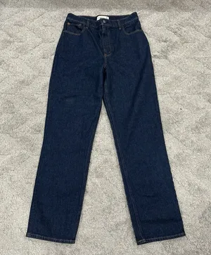 Abercrombie & Fitch The 90's Straight Ultra High Rise Sz 29/ 8R thumbnail 1