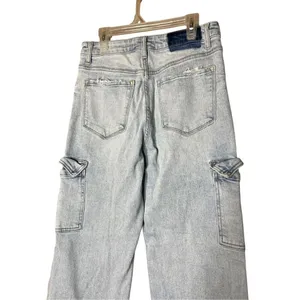Vervet Jewel 90’s Vintage‎ Straight Cargo Jeans Size 26 thumbnail 7