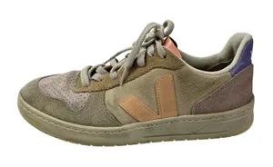 VEJA V-10 Women's Multicolor Low Top Lace Up Round Toe Athletic Sneakers Shoes 8 thumbnail 1