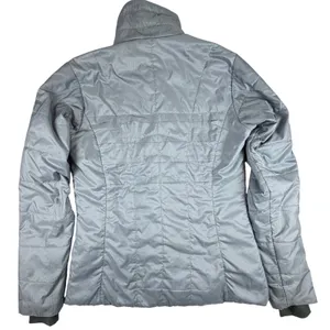 Columbia Omni-Heat Grey Ripstop‎ Puffer Jacket Womens XS Full Zip Insulated Coat thumbnail 2