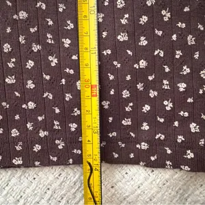 Brandy Melville Dark Brown Floral Camisole thumbnail 5