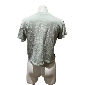 Madewell x Free & Easy Women's Crop T-Shirt Green Size S Graphic Back thumbnail 4