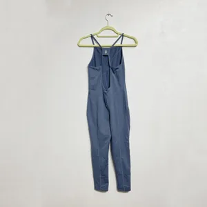 Free People Bluemoon Side To Side Open Back Active One Piece Jumpsuit Sz S thumbnail 10