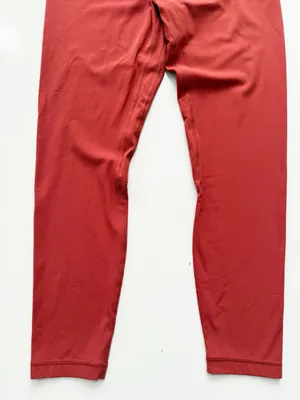 lululemon Align Ribbed High-Rise Pant 25" Cayenne Size 10 thumbnail 5
