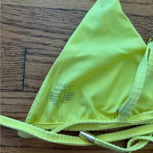 Monday swimwear bikini top Yellow thumbnail 2