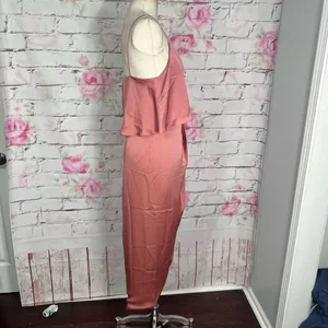 Shona Joy nwot LUXE COCKTAIL FRILL DRESS - ROSE thumbnail 7