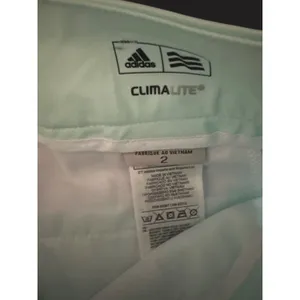 Adidas‎ Climalite Womens Golf Shorts Size 2 Mint Green Lightweight Performance thumbnail 3