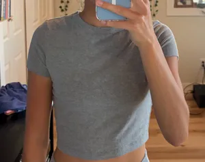 Wild fable baby tee grey thumbnail 1