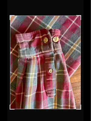 Carhartt Red‎ Plaid Button-Down Flannel Shirt thumbnail 4