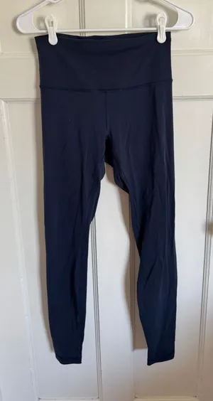 Lululemon Wunder Train High-Rise Navy Tight 28" size 8 thumbnail 1