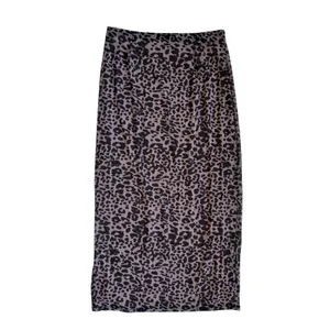Brit The‎ Label Leopard Print Corset Top Midi Skirt 2 Piece Set Brown M thumbnail 8