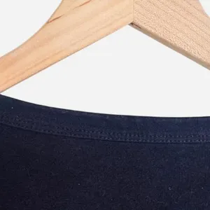 Effortlessly Chic Black Cropped Top Basic Casual Crop Tee Shirt Closet Staples Size L thumbnail 4