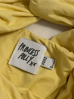 Princess Polly Yellow Bodycon Mini Dress - Women's thumbnail 3