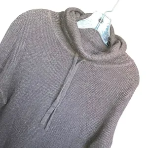 Prana Milani Merino wool Organic Cotton Blend Brown Sweater Dress Sm #776 thumbnail 5