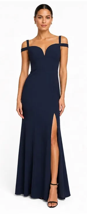 Donna Karan‎ - Sweetheart-Neck Gown thumbnail 1