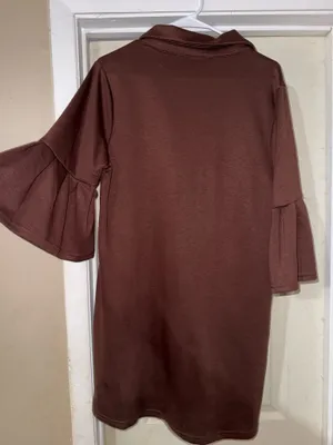 NWT Entro Brown Dress thumbnail 2