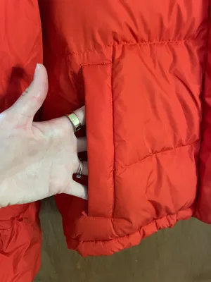 Eddie Bauer Red 650 down puffer jacket  thumbnail 6