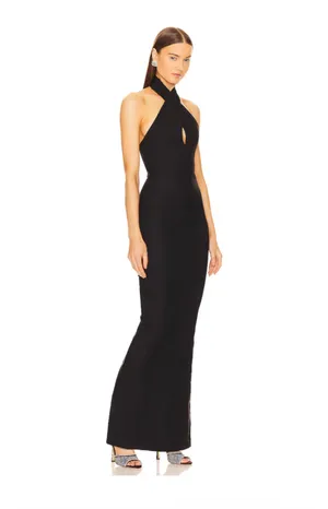Michael Costello x Revolve Black Gown thumbnail 2