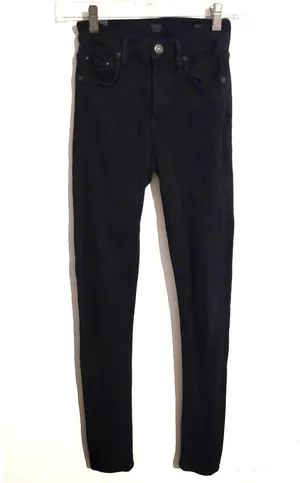 Citizens of Humanity COH Rocket High Rise Skinny Jeans Black 24 thumbnail 1