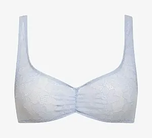 Rumored Smitten LACE Bra Powder Blue XS Sexy Danty Delicate Lingerie French NWT‎ thumbnail 1