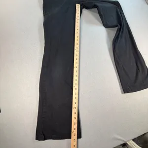 Y2K Dickies Crafted for Women Slim Fit Black Work Pants Size 4L Stretch thumbnail 6