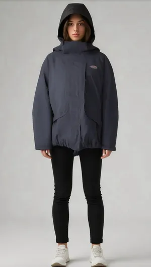 Women's The North Face Gray Jacket Size XL thumbnail 1