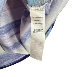 Chico’s Weekends Scenic Lighthouse Art T-Shirt Top Multicolor Tee Size 2/Large thumbnail 7