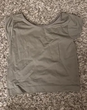 Olive Green Free People Top Crop thumbnail 3
