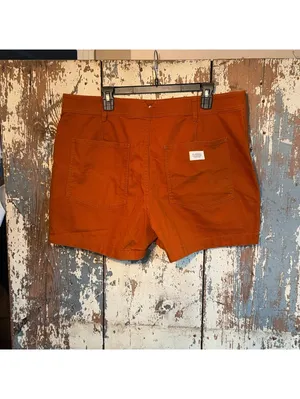 REI Co-op Trailsmith Hiking Outdoor Athletic Shorts women's size 16 orange thumbnail 4