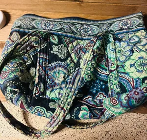 Vera Bradley muti compartment women's handbag thumbnail 8