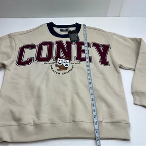 Coney Island Picnic Theater Company Graphic Sweatshirt Womens Small NEW‎ *FLAWED thumbnail 12