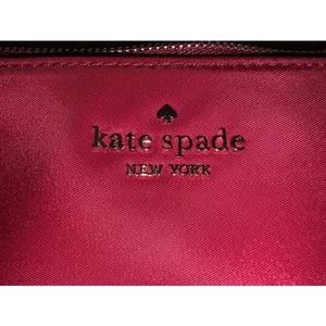 Kate Spade Chelsea Little Better Nylon Wristlet Cranberry WKR00614 thumbnail 4
