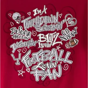 Gildan Ultra Cotton Alabama Crimson Tide Sweet Thing Apparel T-shirt Medium thumbnail 6